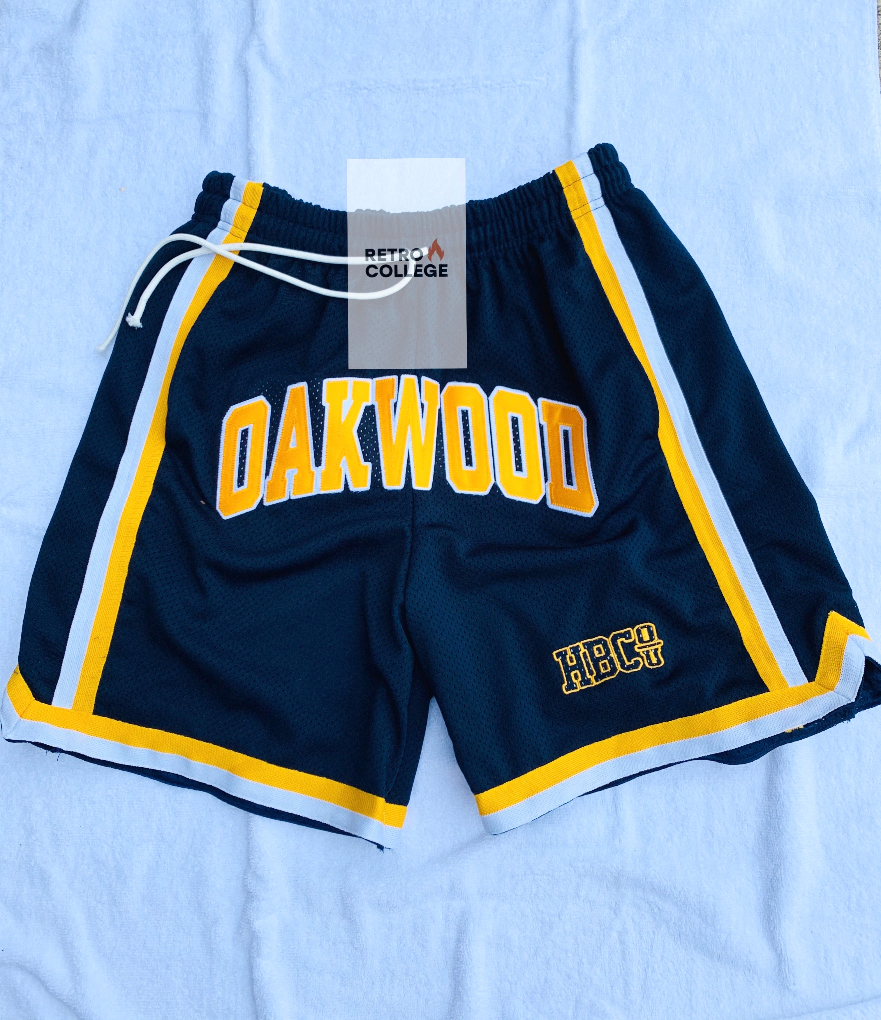 OU HEAVYWEIGHT SHORTS - NAVY - HBCOU – Retro College